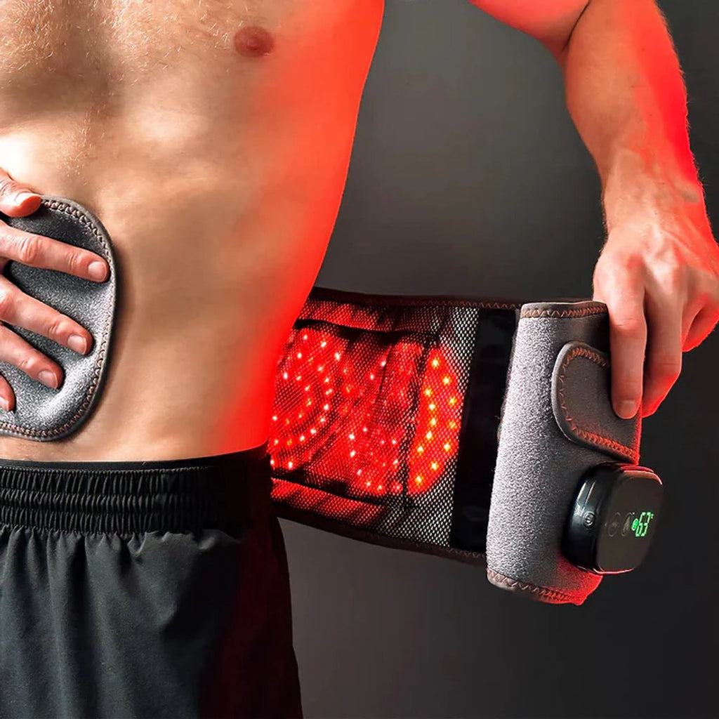HeatBelt Pro™ Therapiegürtel –  ISG Kompression, Wärme, Infrarot & Vibration